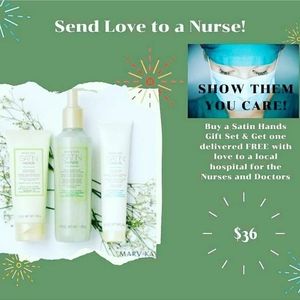 Satin hands, buy one gift one to a nurse!